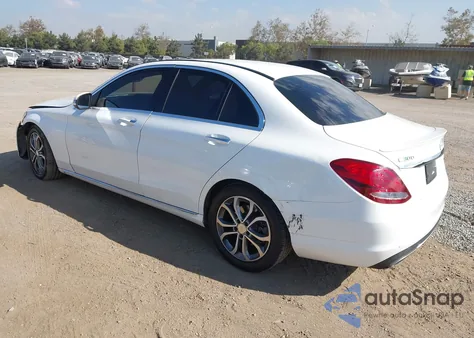 2017 Mercedes-Benz C 300 from USA, damaged, VIN 55SWF4JB5HU198604